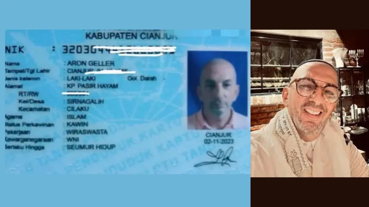 WNA Israel Punya KTP Cianjur Viral di Medsos, Kok Bisa Lolos? Ini Faktanya